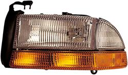 Dorman Headlight Assemblies for 1997-2004 DAKOTA, 1998-2003 DURANGO - 1590458