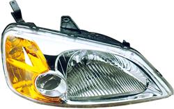 Dorman Headlight Assemblies for 2001-2003 CIVIC - 1590507