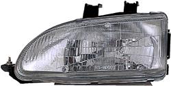 Dorman Headlight Assemblies for 1992-1995 CIVIC - 1590608