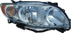 Dorman Headlight Assemblies for 2009-2010 COROLLA - 1592076