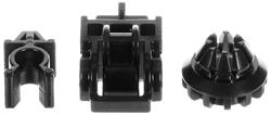 Dorman Hood Prop Rod Retainers for 2005-2010 ODYSSEY, 2003-2008 PILOT, 2006-2014 RIDGELINE - 45906