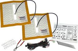 Crimestopper Universal Dual Electronic Temperature Heated Seat Kit - Carbon  Fiber HSK150 