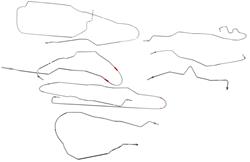 Dorman Stainless Steel Hydraulic Brake Line Kits 919-141