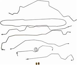 Dorman Stainless Steel Hydraulic Brake Line Kits for 1999-2000 F-250 SUPER DUTY, F-350 SUPER DUTY - 919-232