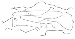 Dorman Stainless Steel Hydraulic Brake Line Kits for 1997-2001 CHEROKEE - 919-236