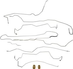 Dorman Stainless Steel Hydraulic Brake Line Kits for 2001-2004 F-250 SUPER DUTY, F-350 SUPER DUTY - 919-247