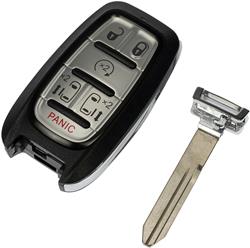 Dorman Keyless Entry Remote Key Fobs for 2021 GRAND CARAVAN, 2017-2021 PACIFICA, 2020-2021 VOYAGER - 99171ST