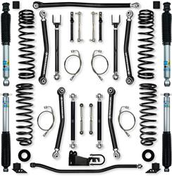 Rock Krawler Suspension Suspension Leveling & Lift Kits JK25XF-2B51