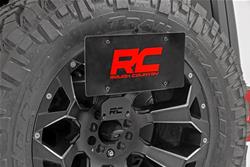 Rough Country - License Plate Mounting Brackets for 2018-2023 WRANGLER - 10534