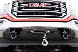 Rough Country Hidden Winch Mounting Plates for 2014-2018 SIERRA 1500, SILVERADO 1500 - 11004