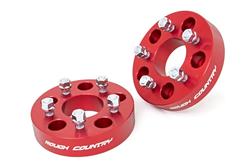 Rough Country Wheel Adapters for 2007-2017 WRANGLER, 2018 WRANGLER JK - 1100RED