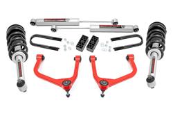 Rough Country - Suspension Leveling & Lift Kits for 2025 SILVERADO 1500 - 110431RED