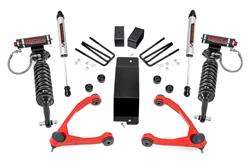 Rough Country Vertex/V2 Suspension Lift Kits for 2007-2016 SIERRA 1500, SILVERADO 1500 - 19457RED