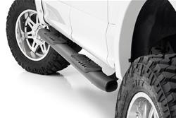 Rough Country Oval Nerf Bars for 2015-2024 F-150, 2022-2024 F-150 LIGHTNING - 21005