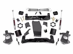 Rough Country V2 Suspension Lift Kits for 2014-2018 SIERRA 1500, SILVERADO 1500, 2019 SILVERADO 1500 LD - 22470