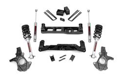 Rough Country N3 Suspension Lift Kits for 2014-2018 SIERRA 1500, SILVERADO 1500, 2019 SILVERADO 1500 LD - 24733