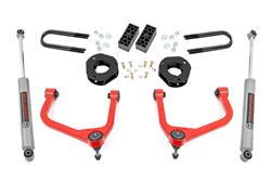 Rough Country N3 Suspension Lift Kits for 2019-2025 SILVERADO 1500, 2022 SILVERADO 1500 LTD - 28230RED