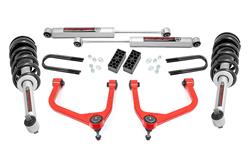 Rough Country N3 Suspension Lift Kits for 2019-2025 SILVERADO 1500, 2022 SILVERADO 1500 LTD - 28231RED