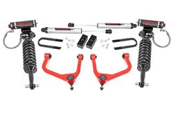 Rough Country Vertex/V2 Suspension Lift Kits for 2019-2025 SILVERADO 1500, 2022 SILVERADO 1500 LTD - 28257RED