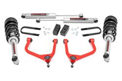 Rough Country N3 Suspension Lift Kits for 2019-2025 SIERRA 1500, 2022 SIERRA 1500 LIMITED - 28831RED