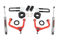 Rough Country N3 Suspension Lift Kits for 2019-2025 SILVERADO 1500, 2022 SILVERADO 1500 LTD - 29531RED