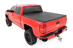 Rough Country Soft Roll-Up Bed Covers for 2014-2025 SIERRA 1500, SILVERADO 1500 - 41214550A