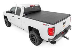 Rough Country Soft Tri-Fold Bed Covers for 2014-2017 SIERRA 1500, SILVERADO 1500 - 41214650A