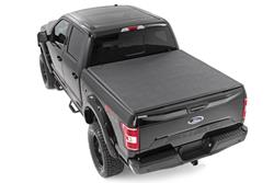 Rough Country Soft Roll-Up Bed Covers for 2021-2025 F-150, 2022-2025 F-150 LIGHTNING - 41521550A
