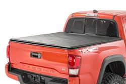 Rough Country Soft Tri-Fold Bed Covers for 2016-2023 TACOMA - 41716501A