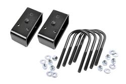 Rough Country Block and U-Bolt Kits for 2005-2010 F-250 SUPER DUTY - 6557
