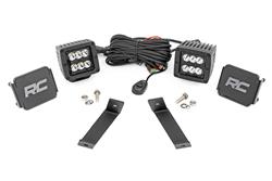 Rough Country Low-Profile LED Ditch Light Kits 70078