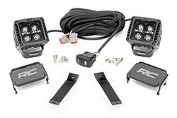 Rough Country Low-Profile LED Ditch Light Kits 70081