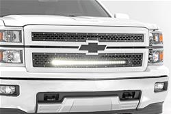 Rough Country LED Mesh Grilles for 2014-2015 SILVERADO 1500 - 70103