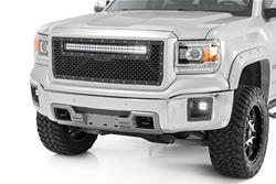 Rough Country LED Mesh Grilles for 2014-2015 SIERRA 1500 - 70190