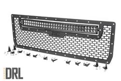 Rough Country LED Mesh Grilles for 2014-2015 SIERRA 1500 - 70190BDA