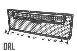 Rough Country LED Mesh Grilles for 2014-2015 SIERRA 1500 - 70190DRL