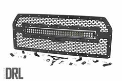 Rough Country LED Mesh Grilles for 2015-2017 F-150 - 70193DRL