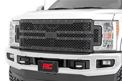 Rough Country Mesh Grilles for 2017-2019 F-250 SUPER DUTY, F-350 SUPER DUTY - 70213