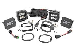 Rough Country - Light Bars, Light Pods and Fog Lights for 2010-2017 WRANGLER, 2018 WRANGLER JK - 70630