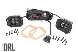 Rough Country Black Series Lights 70803BLKDRLA