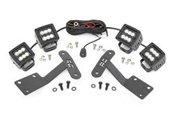 Rough Country Black Series Lights for 2014-2021 TUNDRA - 70836