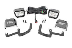 Rough Country Low-Profile LED Ditch Light Kits for 2019-2023 SILVERADO 1500, 2022 SILVERADO 1500 LTD - 70845