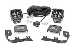 Rough Country Low-Profile LED Ditch Light Kits for 2014-2018 SIERRA 1500, SILVERADO 1500 - 71055