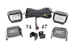 Rough Country Low-Profile LED Ditch Light Kits for 2022-2023 TUNDRA - 71075