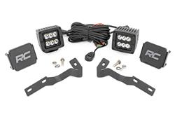 Rough Country Low-Profile LED Ditch Light Kits for 2016-2023 TACOMA - 71080