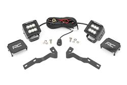Rough Country Low-Profile LED Ditch Light Kits for 2016-2023 TACOMA - 71081