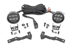 Rough Country Low-Profile LED Ditch Light Kits for 2016-2023 TACOMA - 71085