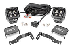Rough Country Low-Profile LED Ditch Light Kits 72104