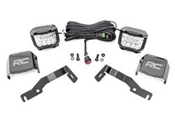 Rough Country Low-Profile LED Ditch Light Kits 72105