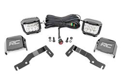 Rough Country Low-Profile LED Ditch Light Kits 72105